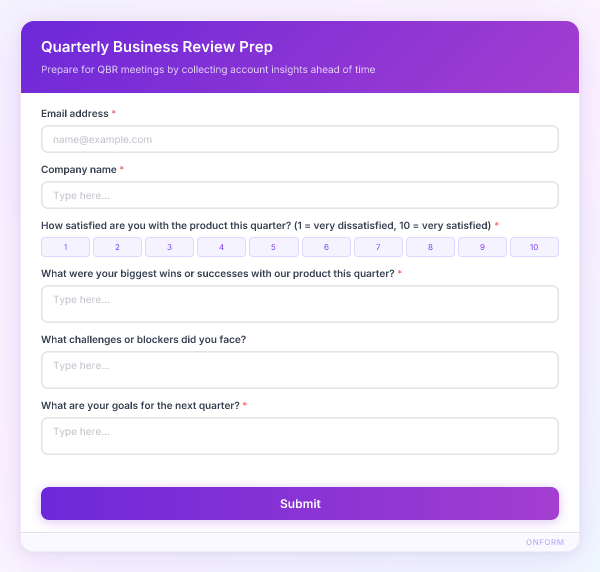Quarterly Business Review Prep preview